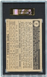 1952 Topps #31 Gus Zernial Black Back SGC 70