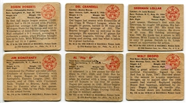 1950 Bowman Baseball Lot of 6 Different