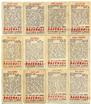 1951 Bowman Baseball Lot of 18 Different