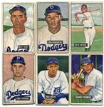 1951 Bowman Baseball Lot of 18 Different