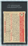 1952 Topps Baseball #283 Phil Masi SGC 60