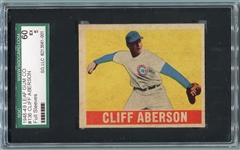 1948-49 Leaf #136 Cliff Aberson Full Sleeves SGC 60