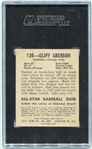 1948-49 Leaf #136 Cliff Aberson Full Sleeves SGC 60