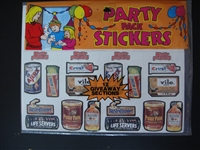 1983 Wacky Pack Party Pack Stickers Unopened 