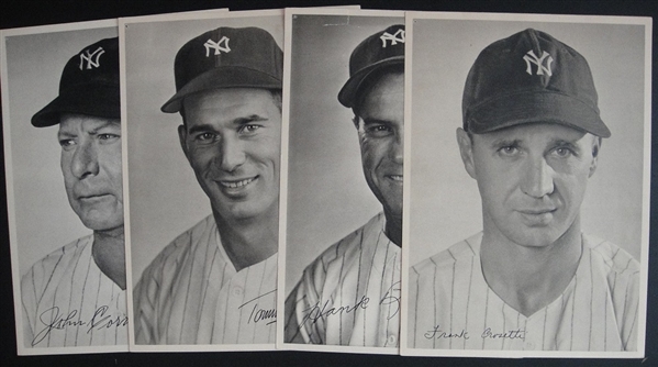 Lot Detail - 1947-1950 New York Yankees Picture Pack Group Of 14 Different