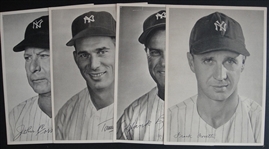 1947-1950 New York Yankees Picture Pack Group of 14 Different