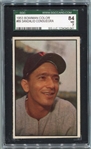 1953 Bowman Color #89 Sandalio Consuegra SGC 84