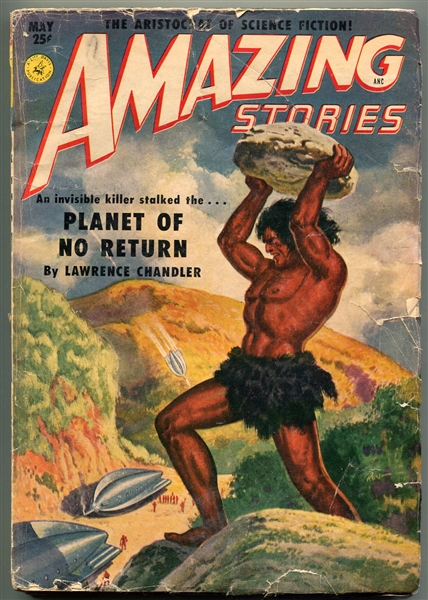 1951 Amazing Stories Science Fiction Magazine