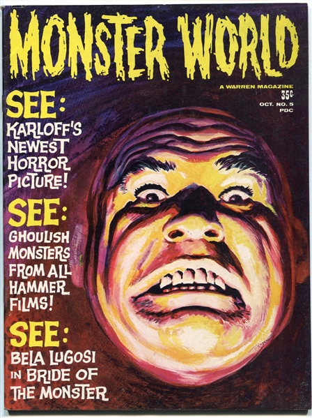 1965 Monster World Magazine 