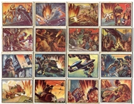 1950 Topps Freedoms War Group of 47 Different Mostly VG to EX