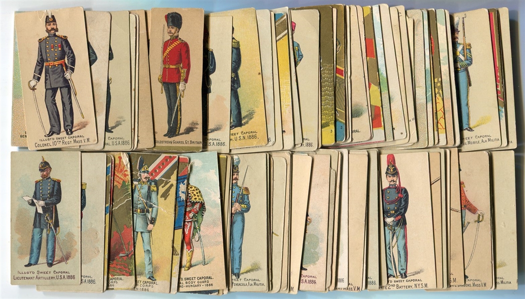 N224 Kinney Military Series Lot of 100 Different