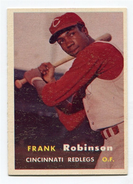 1957 Topps #35 Frank Robinson Rookie Card Nrmt