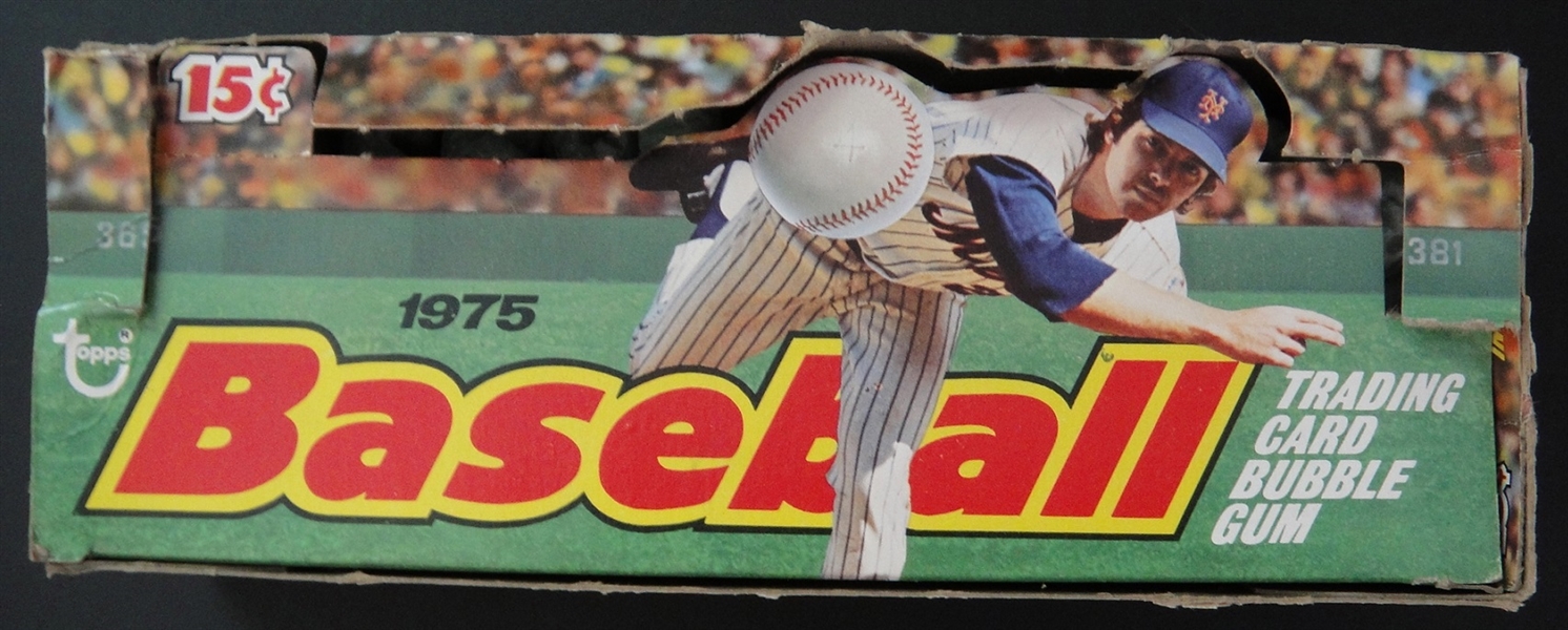 1975 Topps Baseball Wax Box