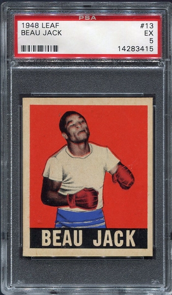 1948 Leaf Boxing #13 Beau Jack PSA 5