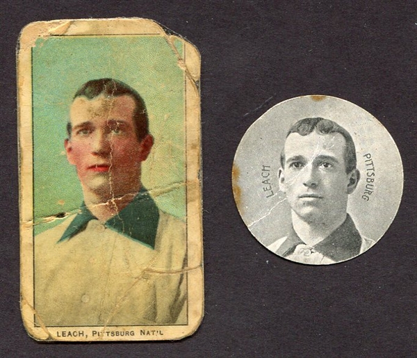 Pair of Tommy Leach Cards