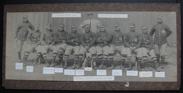 1910 Cheyenne Indians Oversize Baseball Cabinet