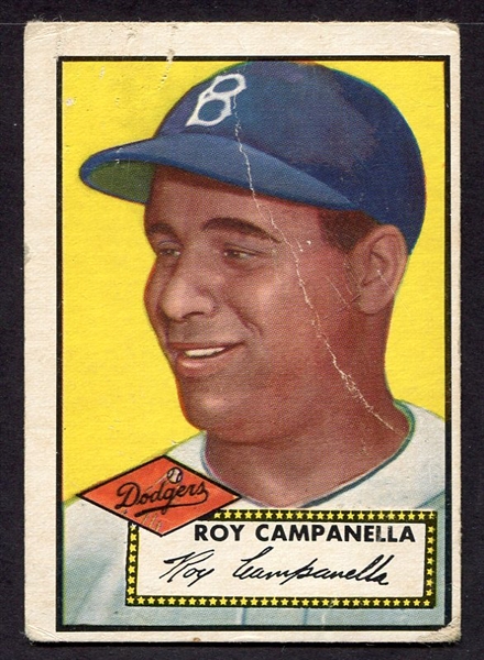 1952 Topps High #314 Roy Campanella Brooklyn Dodgers