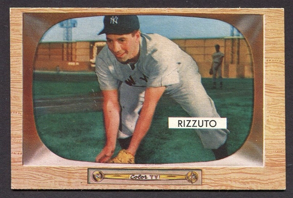 1955 Bowman #10 Phil Rizzuto New York Yankees Exmt+