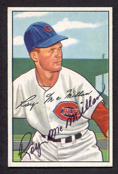 1952 Bowman #238 Roy McMillian Autographed