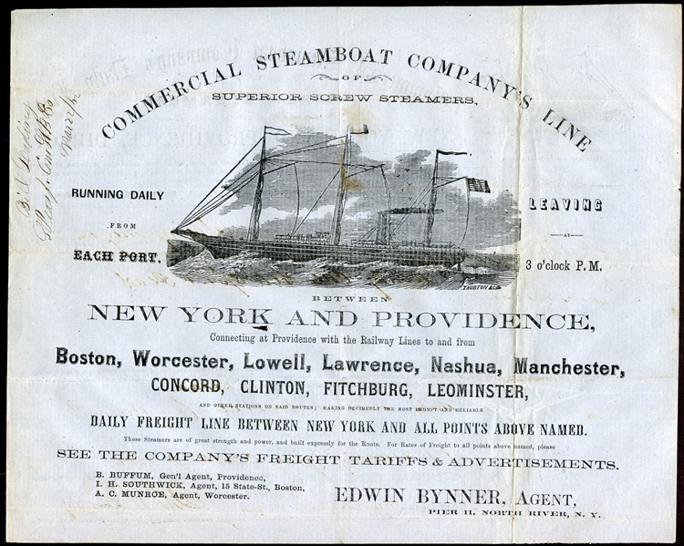 Pair of Civil War Era Bills of Lading