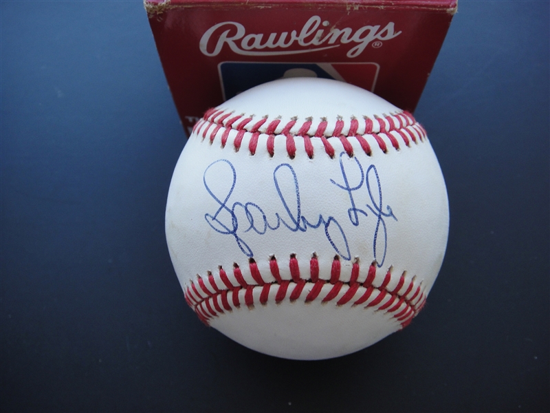 Sparky Lyle Signed OALB