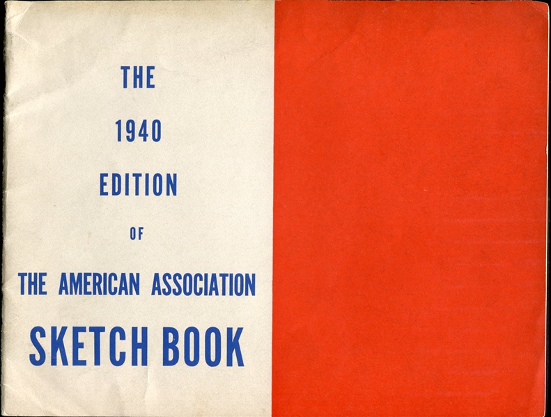 1940 American Association Sketch Book
