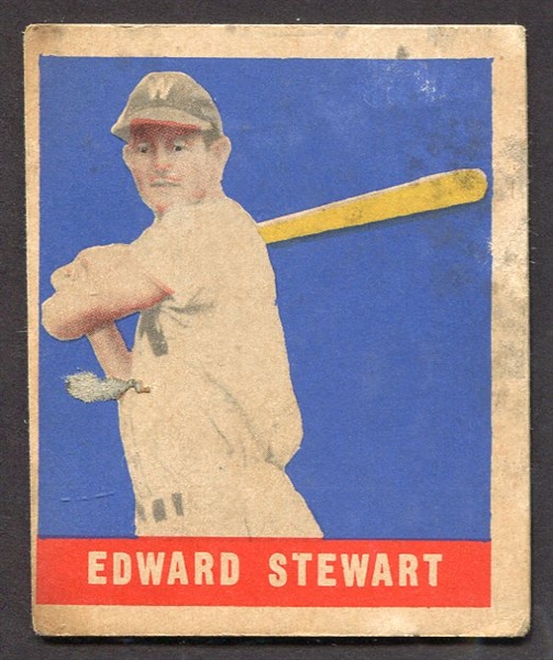 1948-49 Leaf #104 Ed Stewart Washington SP 