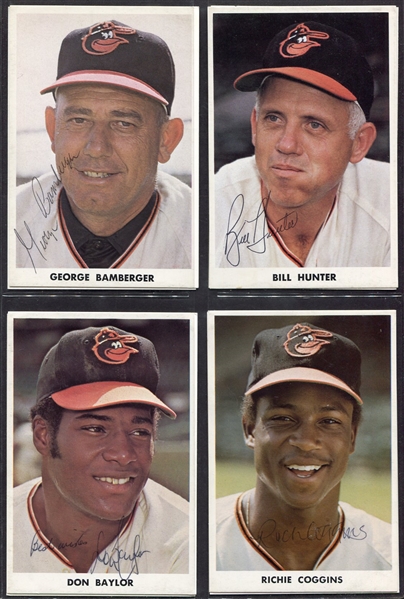 Lot Detail - Baltimore Orioles Team Postcards 1970-1978 w/125 Signed