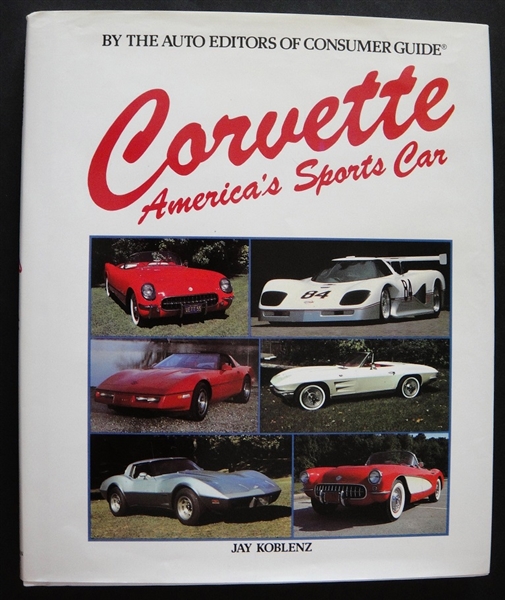 Corvette Americas Sports Car Autographed by Zora Arkus Duntov