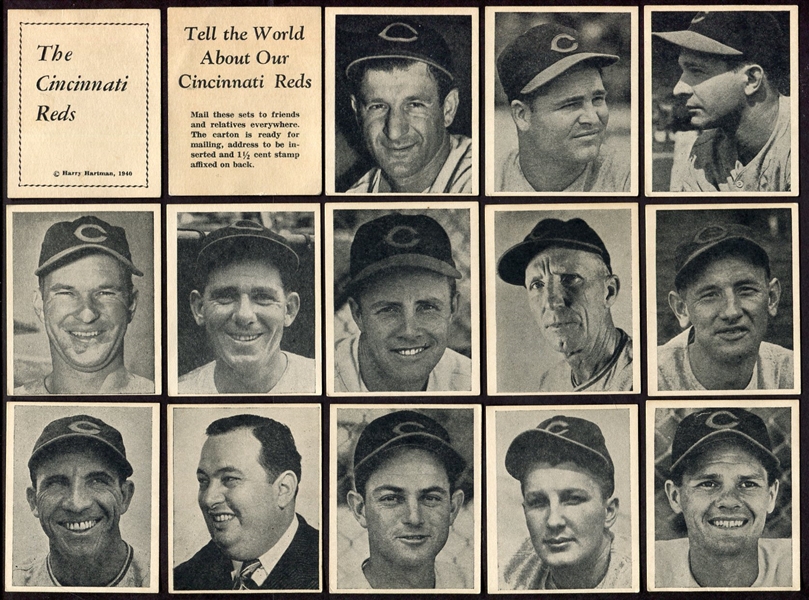 W711-2 1940 Cincinnati Reds Team Issue 31 of 35 