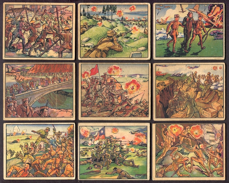 1938 Horrors of War R69 Lot of 12 Different High Numbers