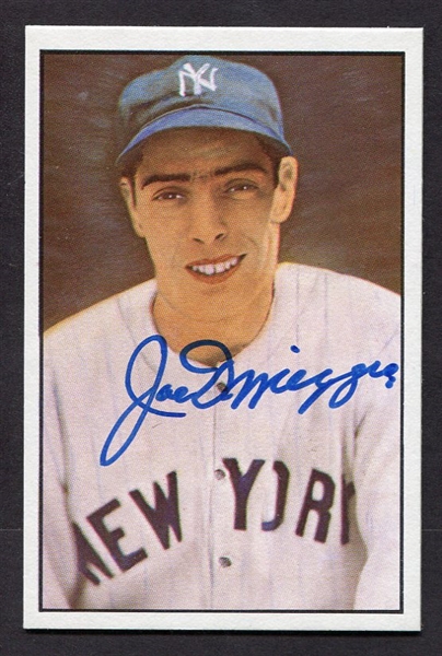 1982 Diamond Classics Joe DiMaggio Autographed 