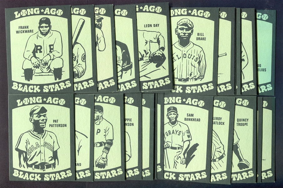 1978 Laughlin Long Ago Black Stars Complete Set of 36 Nrmt+
