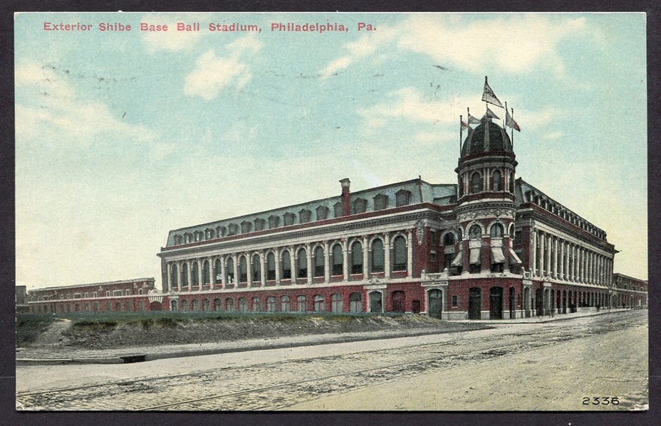 1911 Shibe Base Ball Stadium Post Card