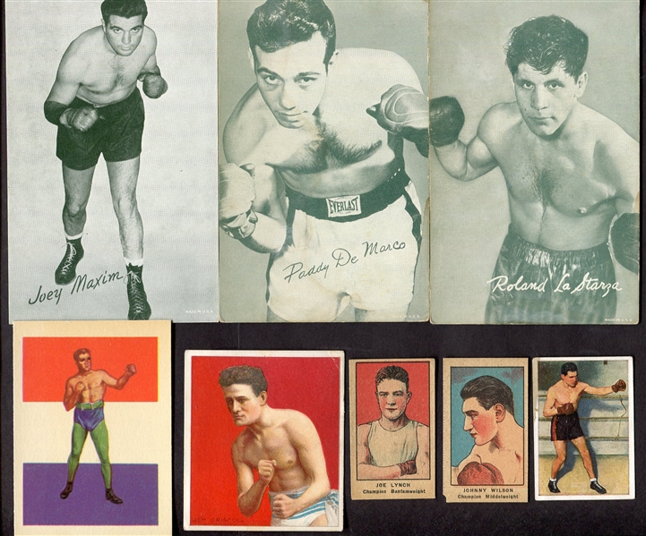 Boxing Card Collection of 8 Different