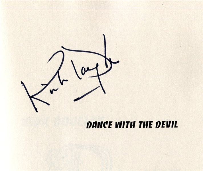 Kirk Douglass Signed Dance With the Devil