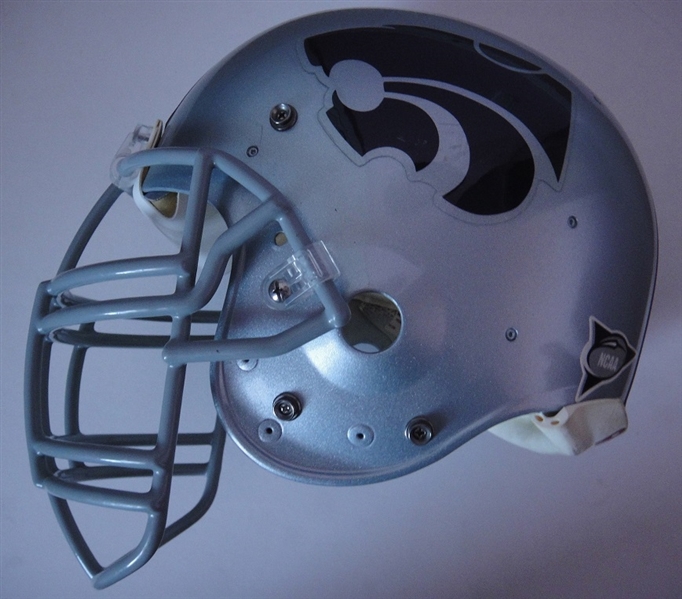 Kansas State University Game Used Football Helmet