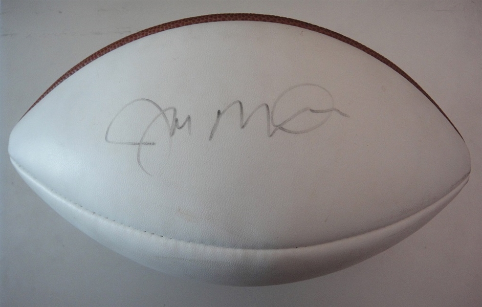 Joe Montana Autographed Football JSA Certified