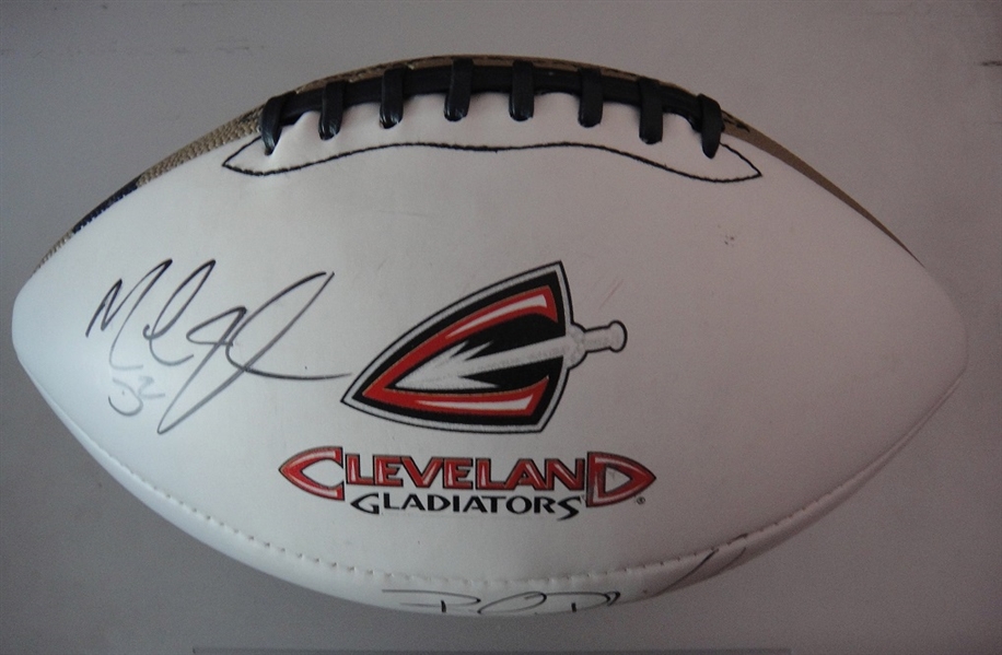 Cleveland Gladiators Autographed Arena League Football