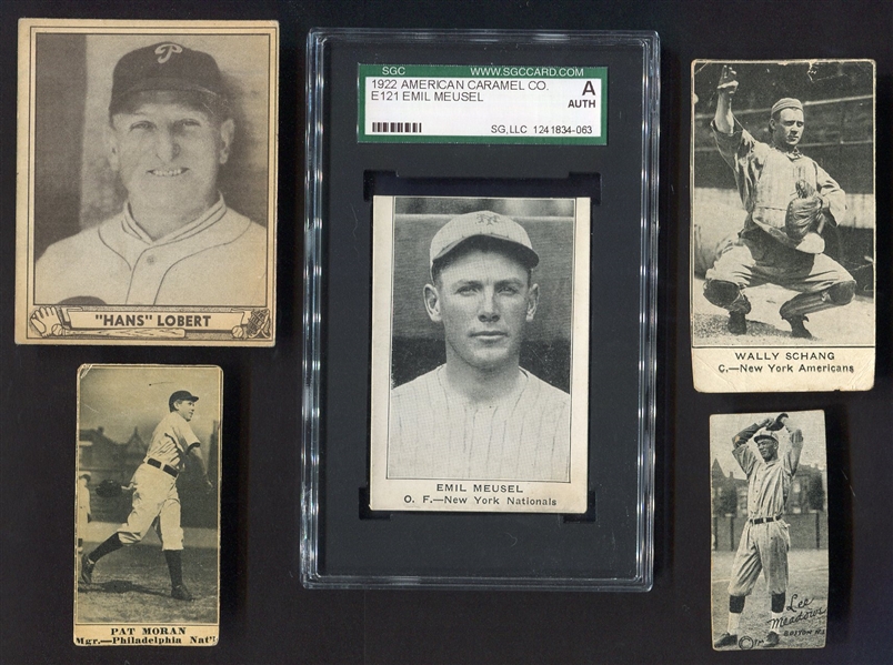 1910s-30s Lot of 5 Cards