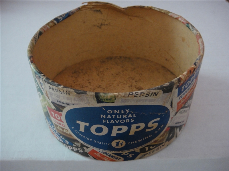 1940s Topps Gum 1 Cent Display Box