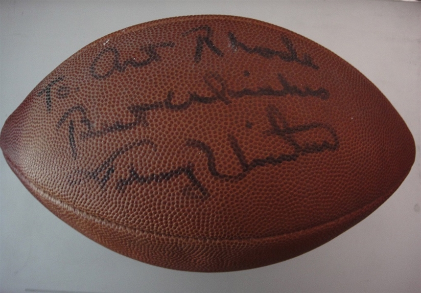 Johnny Unitas Autographed Official NFL Football 