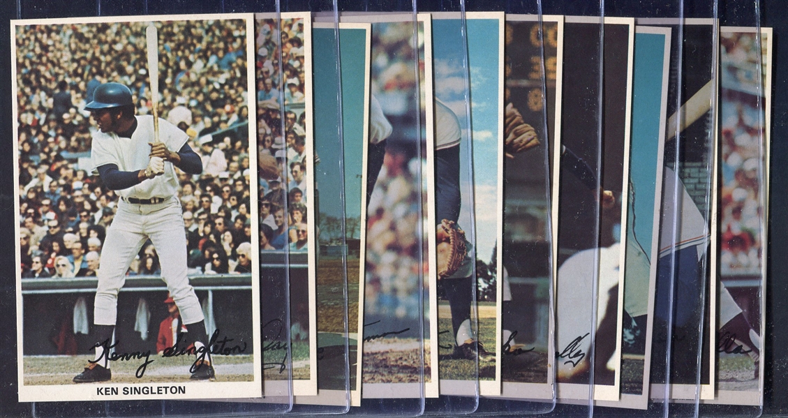 1974 Pro Set Montreal Expos Complete Set of 10
