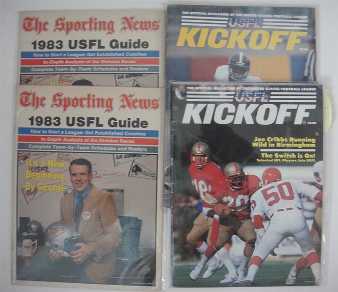 1983 & 1984 USFL Periodicals