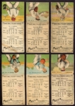 T201 Lot of 11 w/HOFers Huggins Bresnahan & Clarke