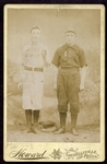 1887 Connellsville Pennsylvania Baseball Players Cabinet 