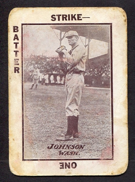 WG 5 1913 National Game Walter Johnson