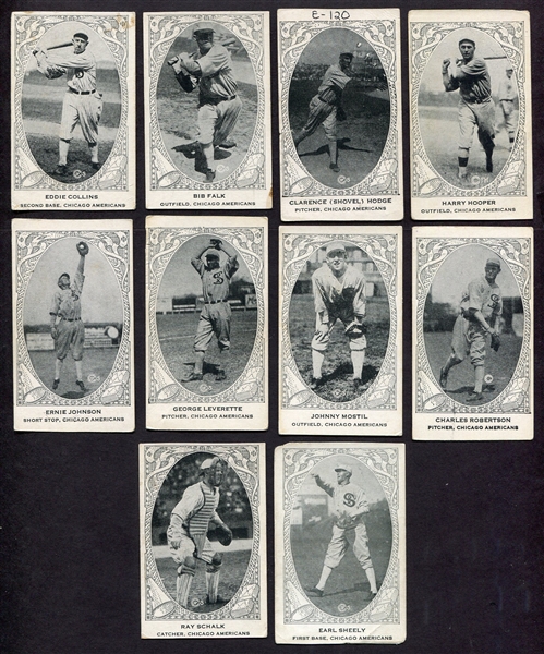 W573 Chicago White Sox Lot of 10 Different w/ Collins & Hooper