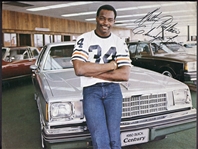 1980 Walter Payton Buick Advertisement