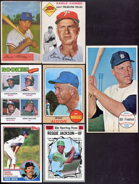 1950s-1970s Type Lot of 39 Cards